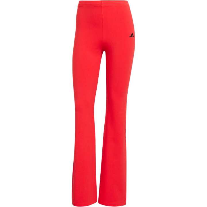 Adidas Adidas Women's Essentials Small Logo Flared Leggings Pure Ruby/Black