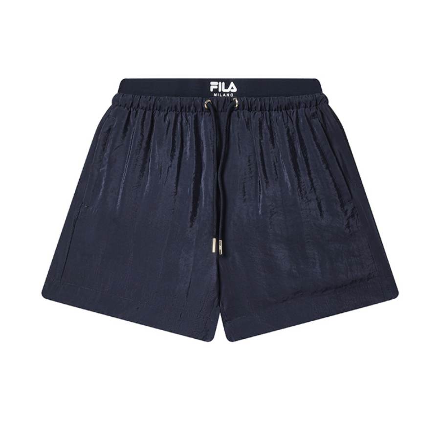 FILA MILANO Casual Shorts Women's Italian Dark Blue