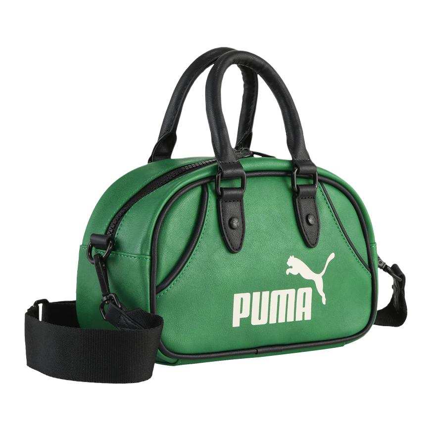 PUMA Artificial Leather Shoulder Bag, Handbag Women's Green