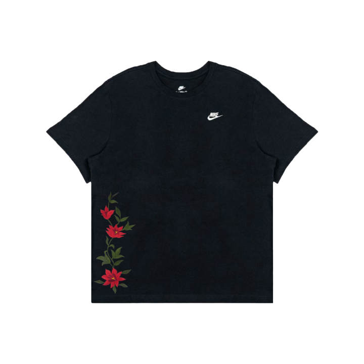Nike Nike T Shirts Men's Black Crew Neck Moderate