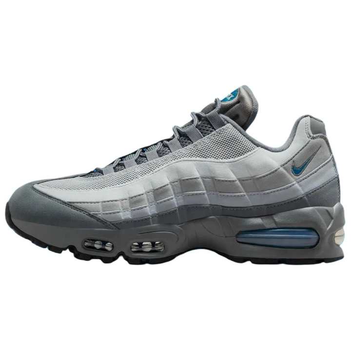 Nike Nike Air Max 95 Abrasion Resistant Low top Casual Running Shoes Men's Gray