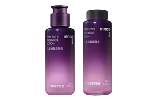 Innisfree YUESHIFENGYIN Nine Layer Perfect Hydration Skincare Sets Soothing Moisturizing 160ml+100ml