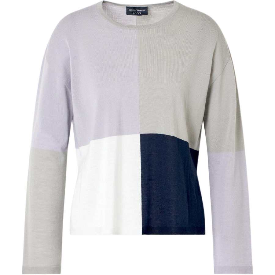 EMPORIO ARMANI Sweaters Women's Multicolor Crew Neck Moderate Other