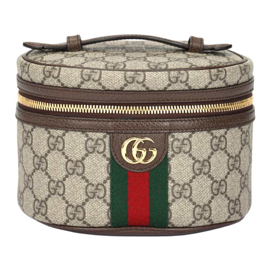 GUCCI Ophidia Cosmetic Case Beige/Ebony
