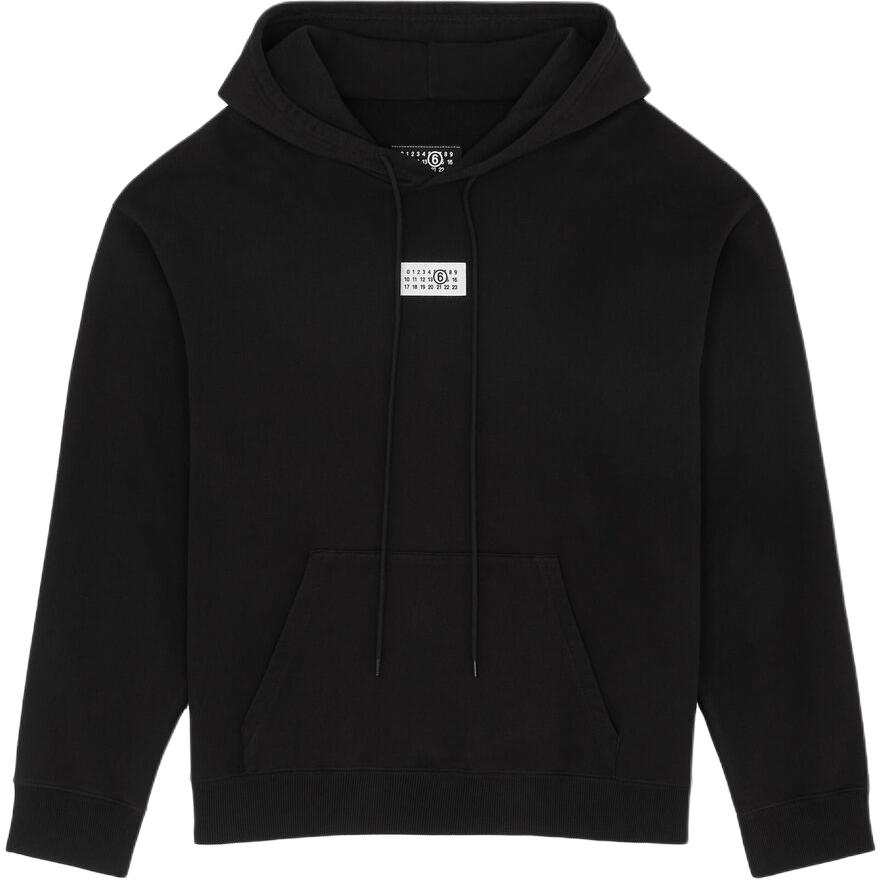 MM6 Maison Margiela drawstring hooded sweatshirt