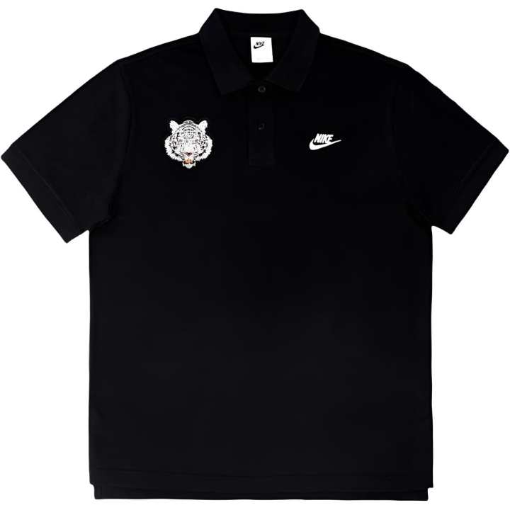 Nike Nike Dri Fit Polo Shirts Men's Black Polo Collar Moderate Straight Fit