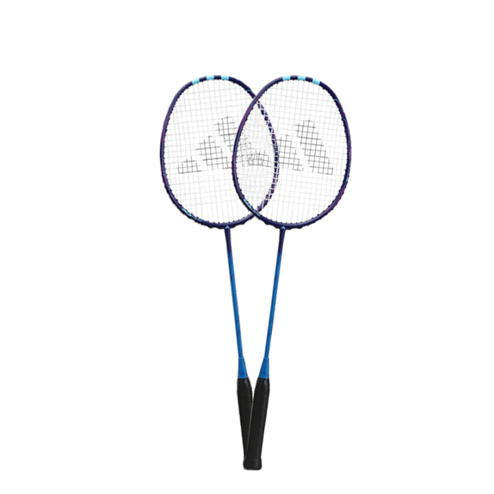 Adidas Adidas ME0031 Full Carbon Badminton Rackets Control Type All around Defense Professional 675mm Pair Of Rackets Blue