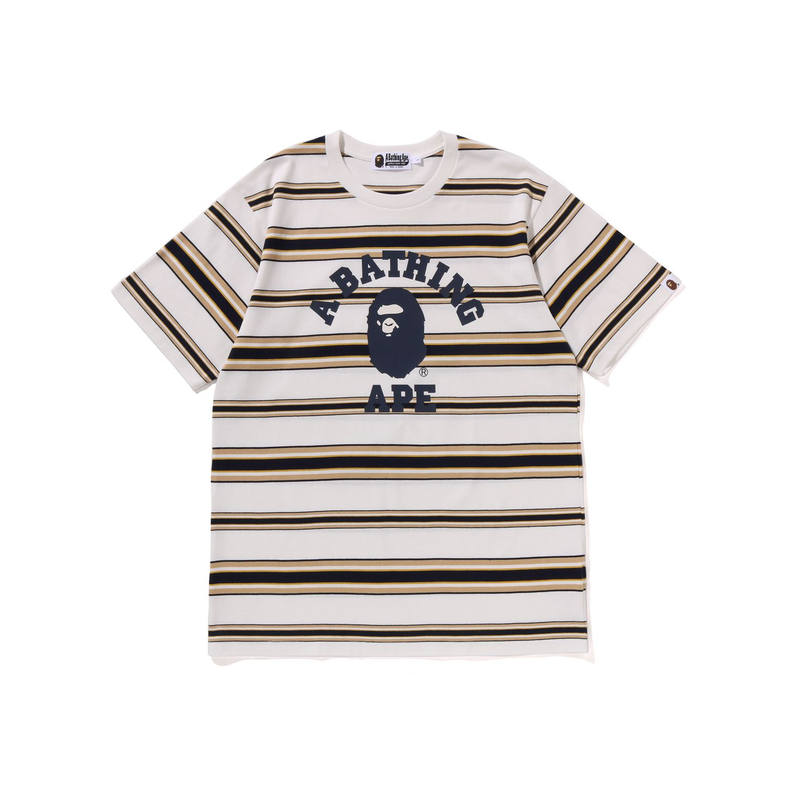 A BATHING APE A Bathing Ape striped T-shirt