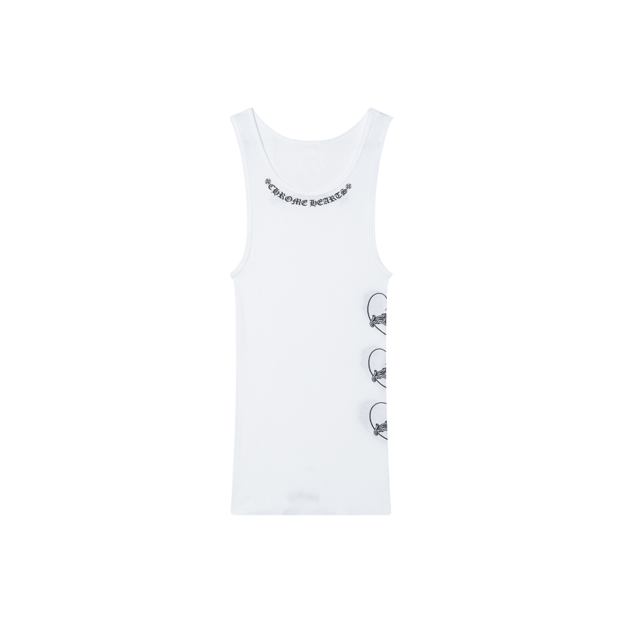 Chrome Hearts hearts-print tank top