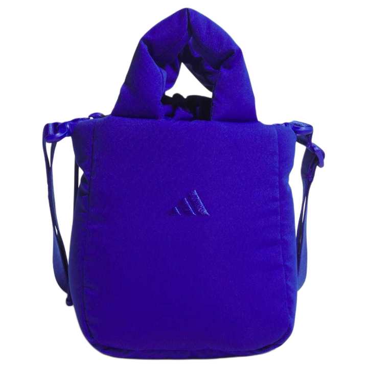 Adidas Adidas Recycled Polyester One Shoulder Handbag Unisex Clear Blue
