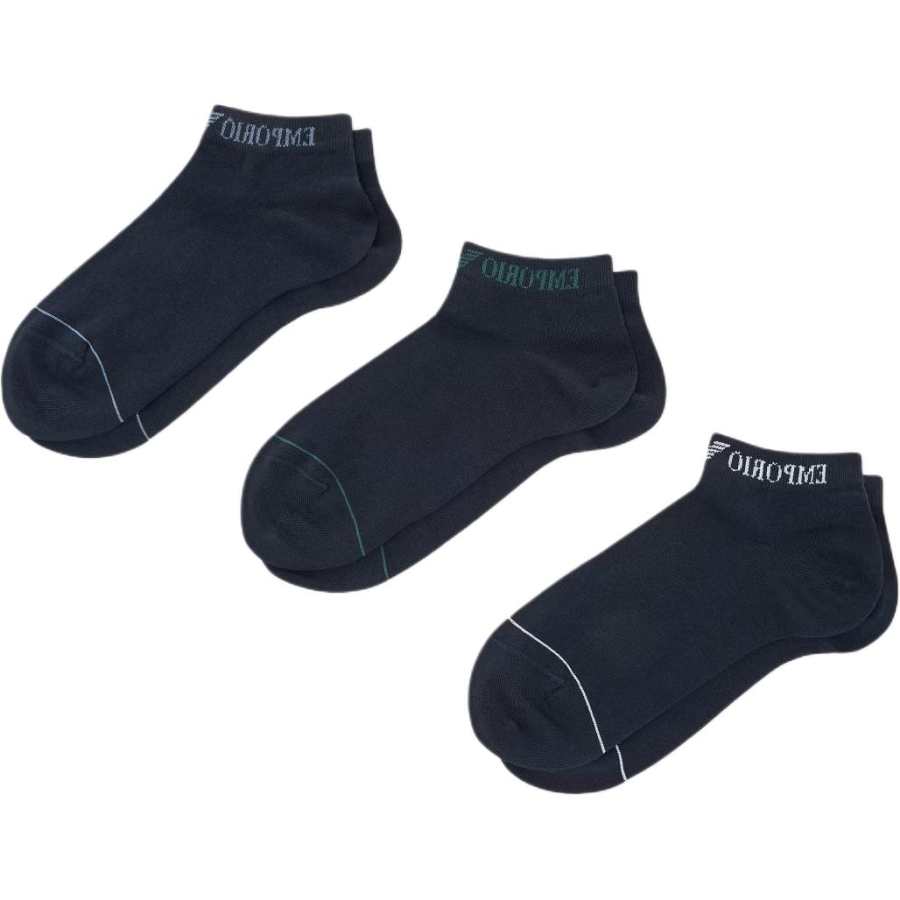 EMPORIO ARMANI Ankle Socks Men's 3 Pack