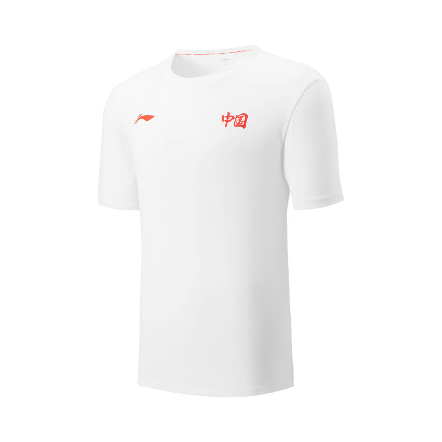 Li-Ning Li Ning Badminton Collection T Shirt Unisex White