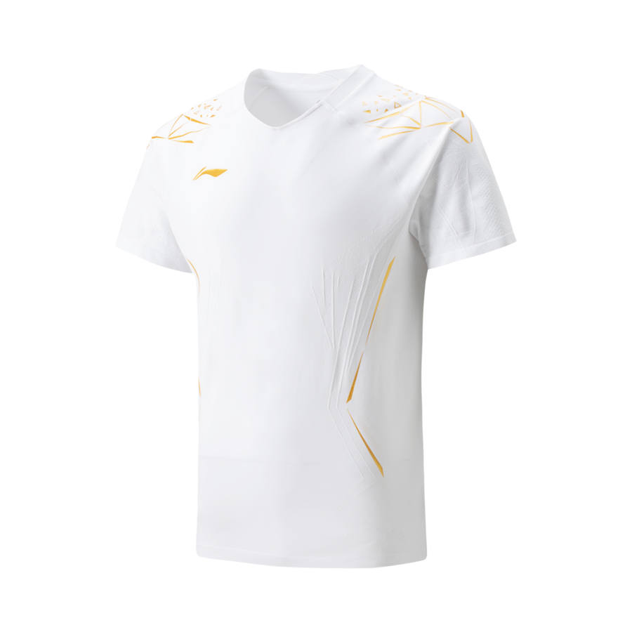 Li-Ning Li Ning Badminton Competition Collection T Shirt Unisex White