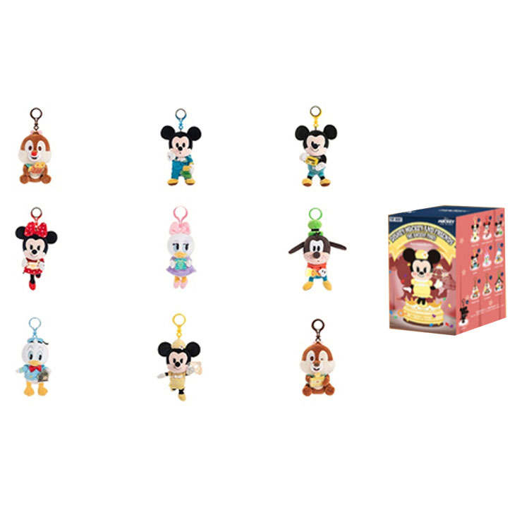 POP MART Mickey Mouse Vintage Era Collection Disney Mystery Boxes Single Mystery Box/Full Box 9 Pcs