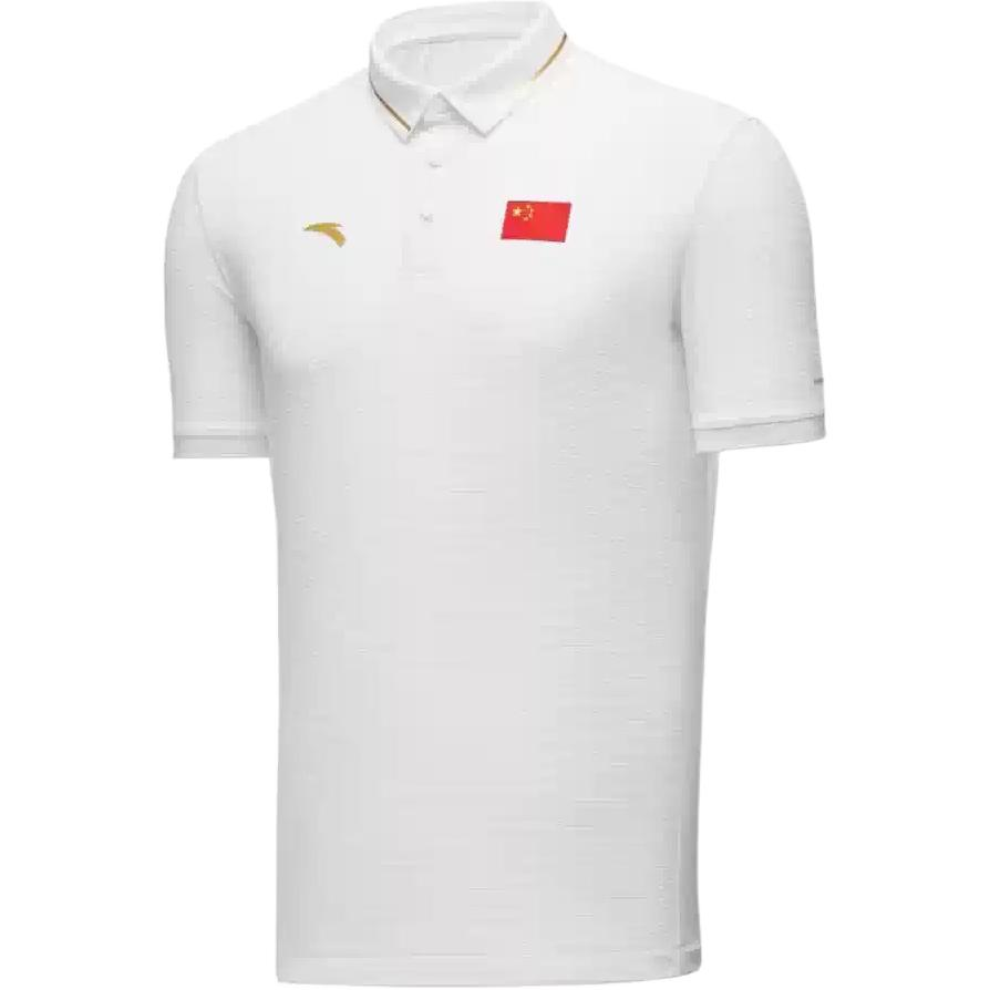 ANTA Polo Shirts Women's Snowflake White Moderate Straight Fit