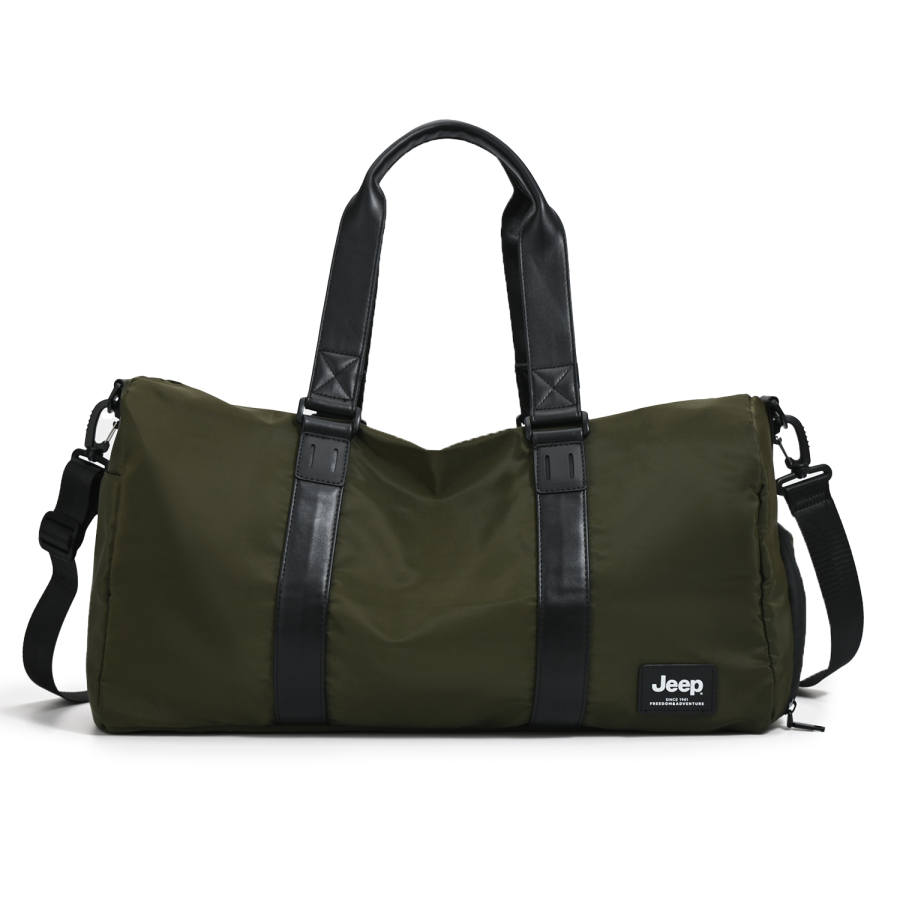 Jeep Oxford Handbag Travel Bag Unisex Forest Green