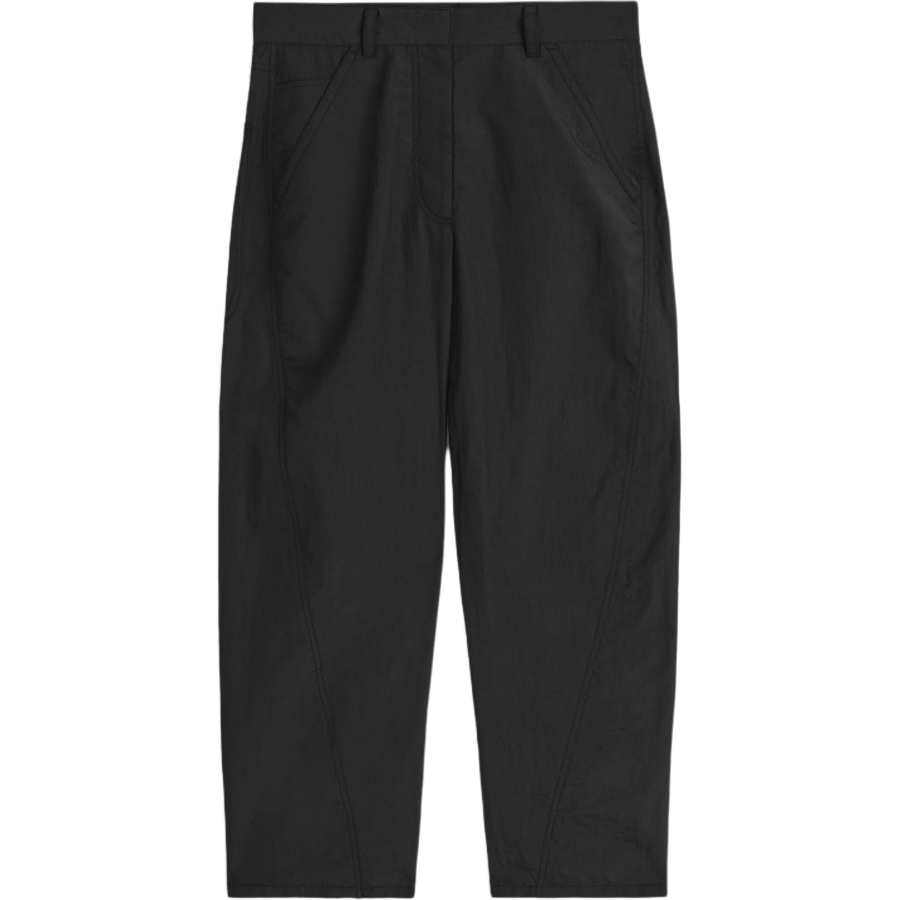 COS Casual Pants Women's Black Moderate Tapered Pants