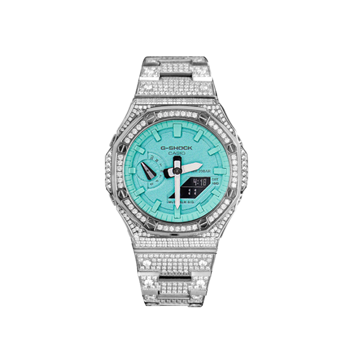CASIO CASIO Custom Collection Quartz Movement Stainless Steel Watchband Watch Unisex Blue Dial