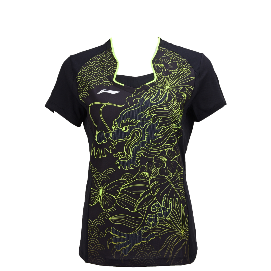 Li-Ning Li Ning Table Tennis Clothing Women's Crew Neck
