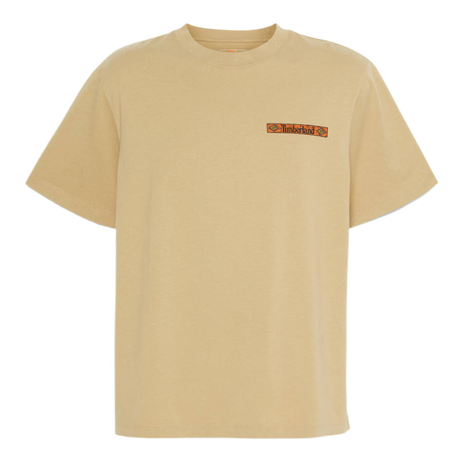 Timberland T Shirts Men's Light Brown Crew Neck
