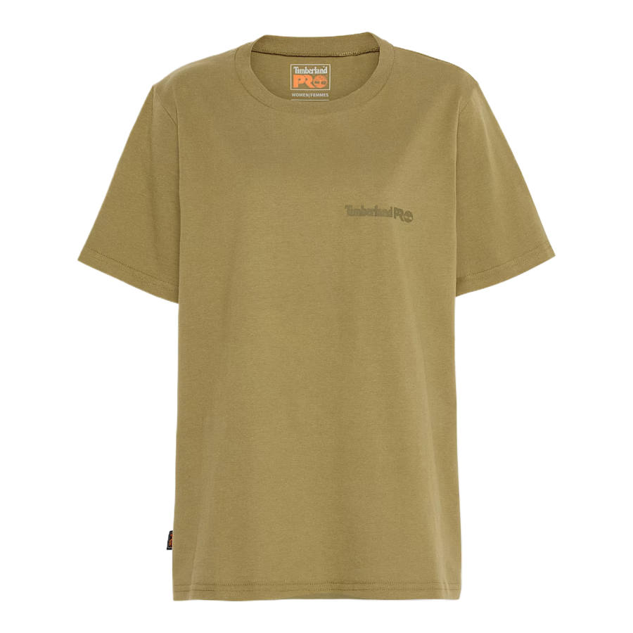 Timberland PRO T Shirts Women's Olive Green Crew Neck