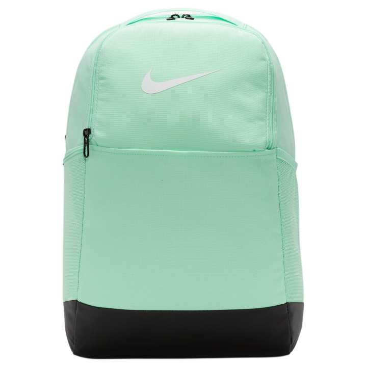 Nike Nike Brasilia Fabric Backpack Unisex Foam Mint Green & Black & White