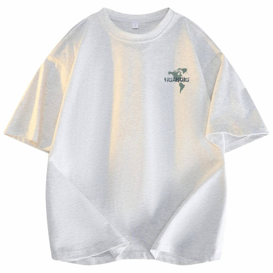 HUANQIU Short Sleeved T Shirts Unisex