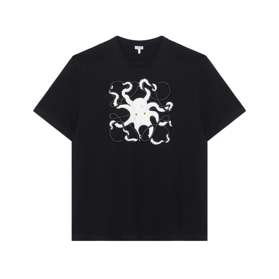 LOEWE x Suna Fujita SS25 T Shirt Men's Black