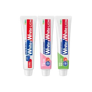LION Baking Soda Gum Protection Toothpastes Cleaning Freshening Breath Lime White Peach Grape