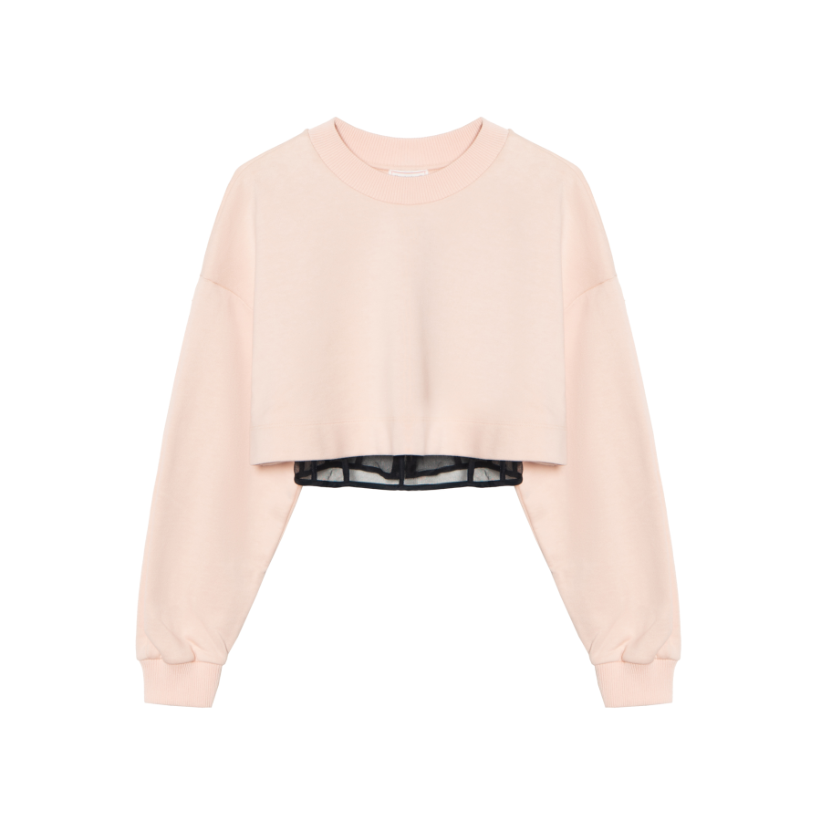 Alexander McQueen SS22 Sweatshirt Women's Nude