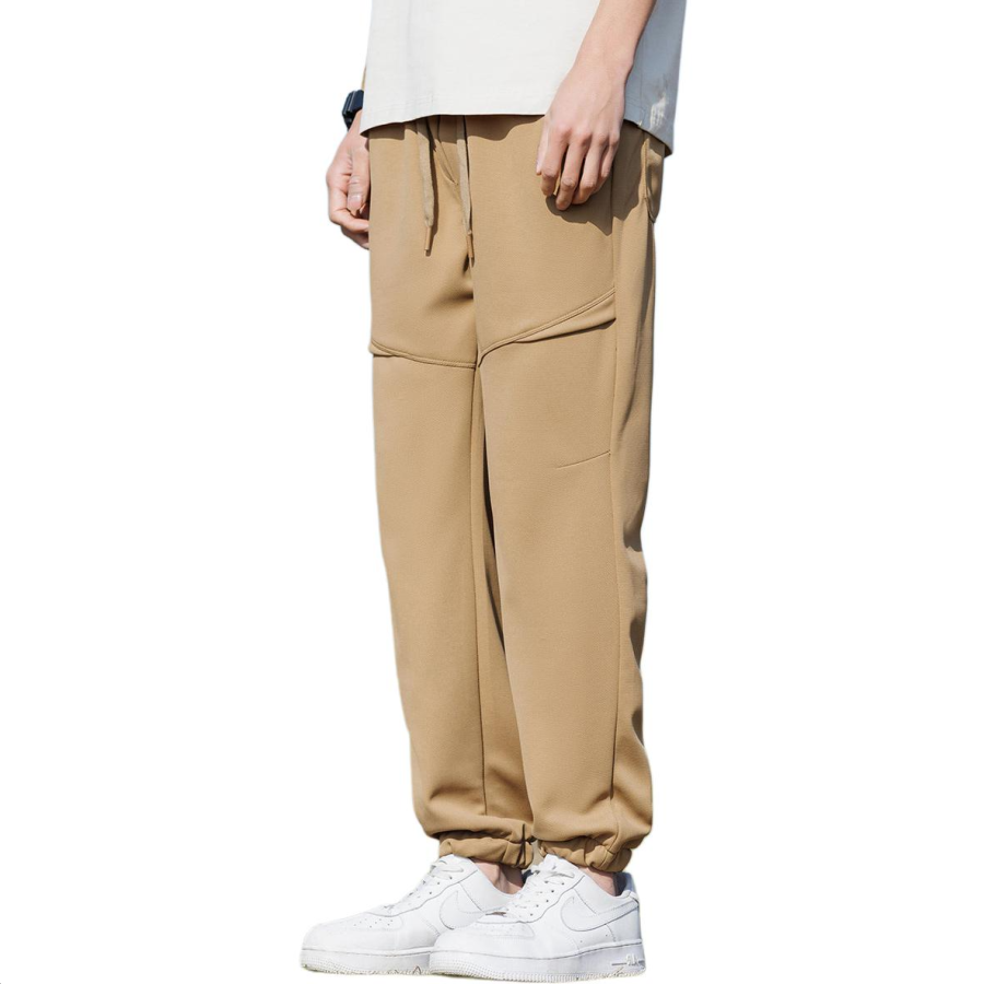 Tonlion Casual Pants Men's Gray Tone