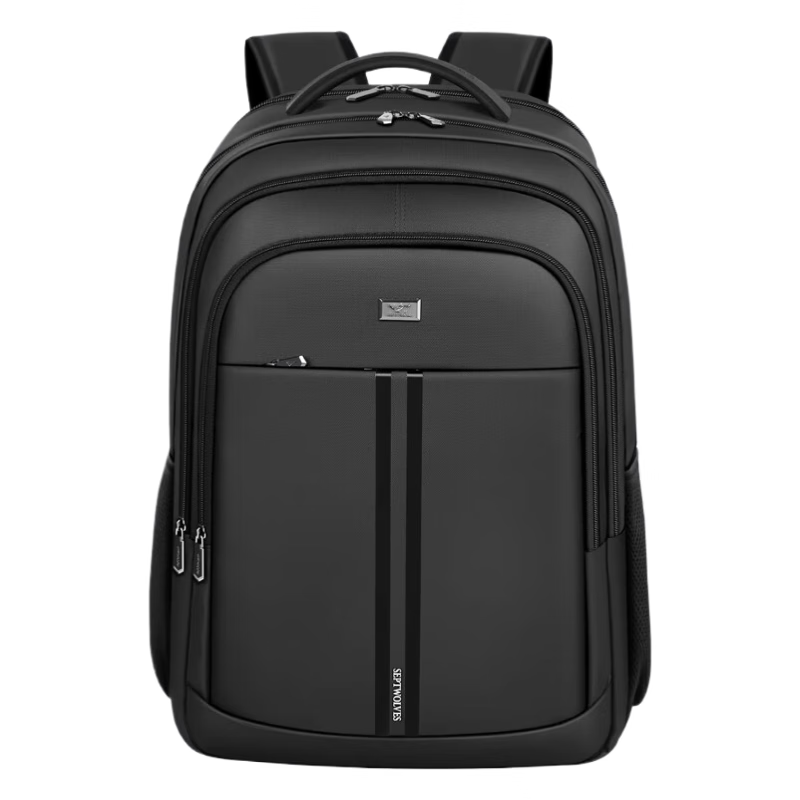 SEPTWOLVES SEPTWOLVES Oxford Backpack Regular Men's Black