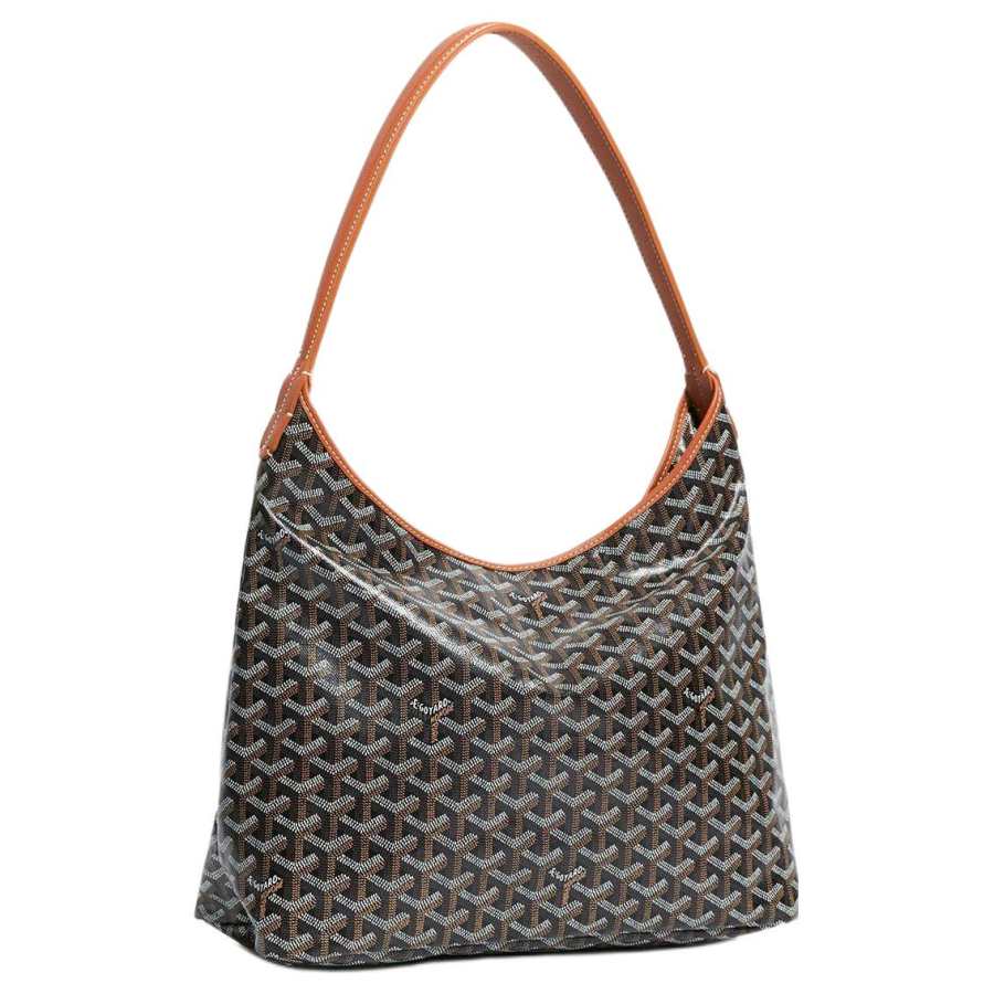GOYARD Bohème Hobo Canvas With Leather Shoulder Bag Combo Bag Shoulder Bag Women's Brown