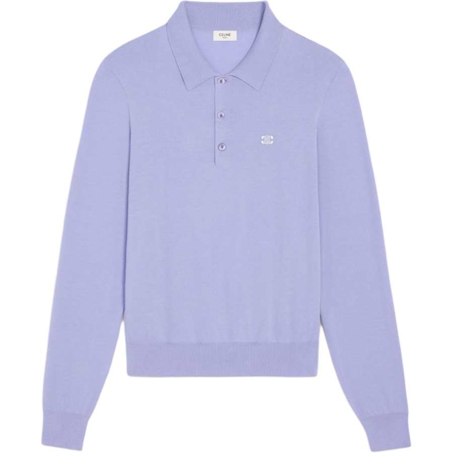 CELINE CELINE Long Sleeved Polo Jumper