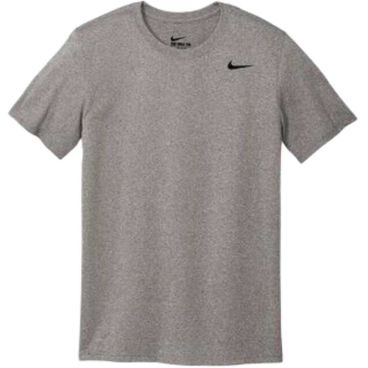 Nike Nike T Shirts Men's Gray Crew Neck Moderate