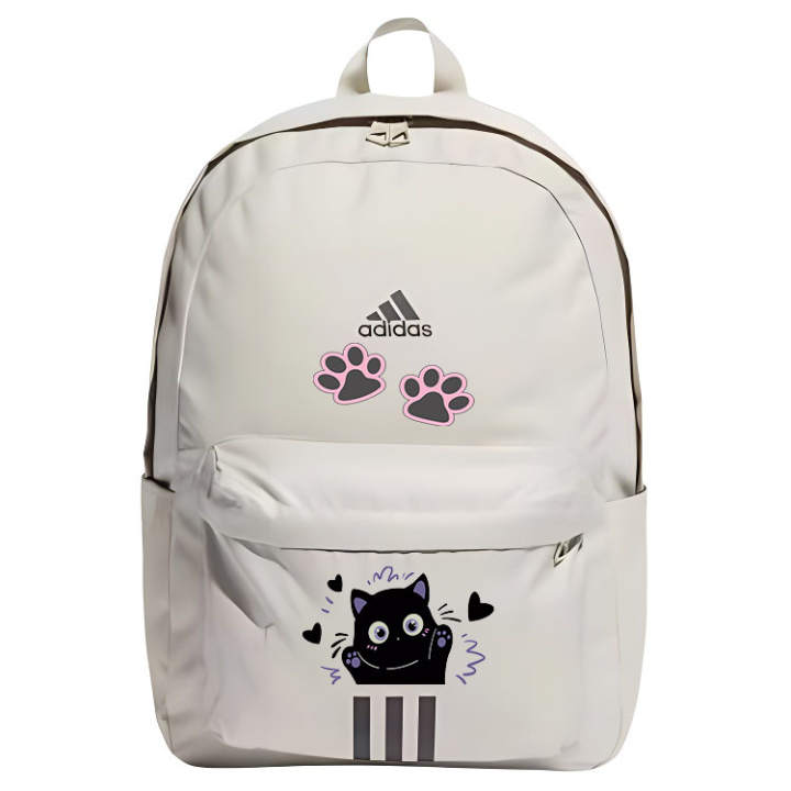 Adidas Adidas Fabric Backpack Unisex Light Gray