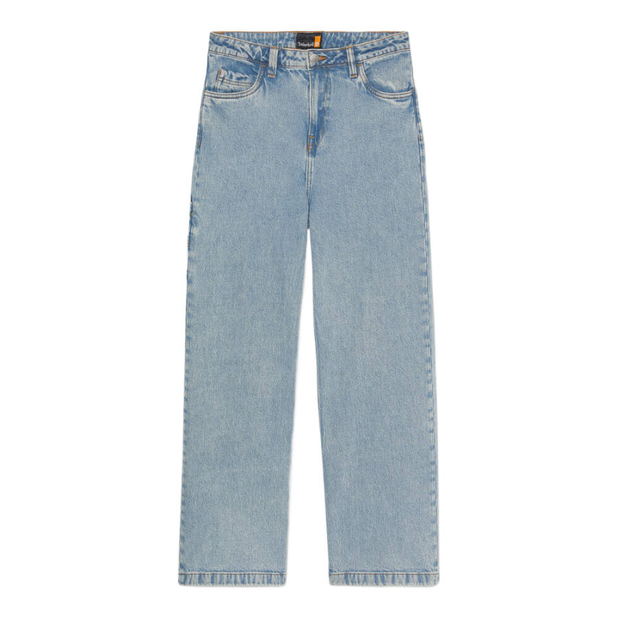 Timberland Jeans Women's Blue Moderate Wide Leg Pants