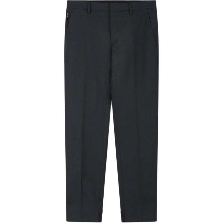 PRADA Prada pressed-crease wool trousers