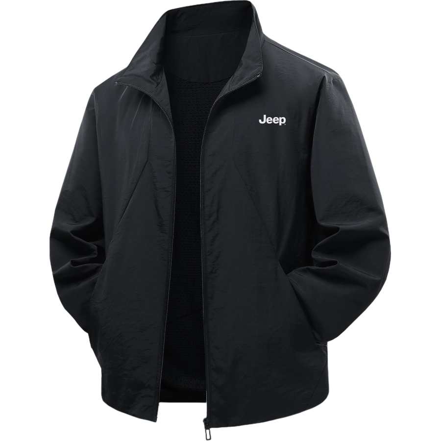 Jeep Jeep Jackets Unisex Stand Collar Moderate Workwear
