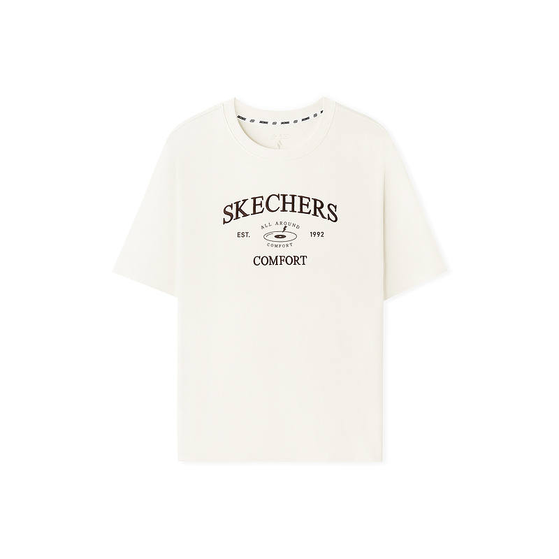 Skechers Sports League Collection Drop Shoulder Sleeve T Shirt Women's