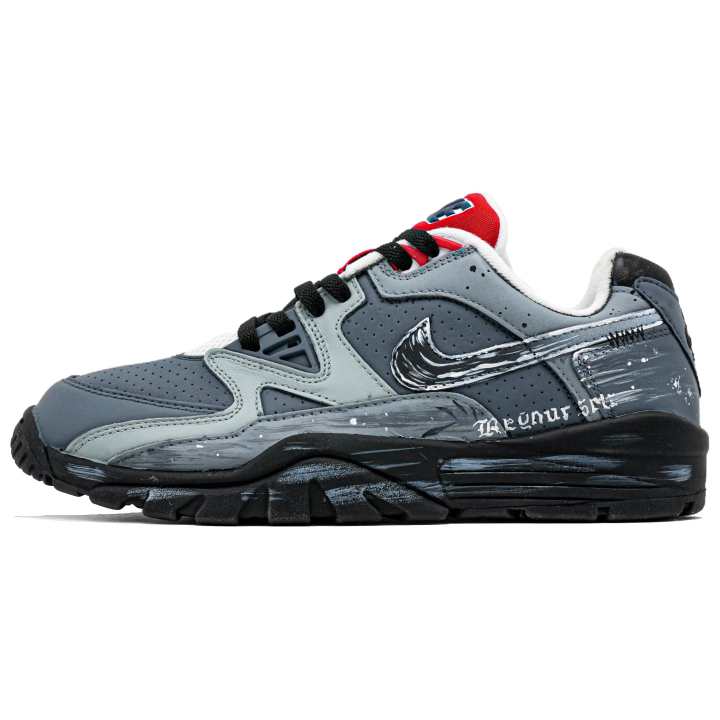 Nike Nike Air Trainer 3 Leather Cushioning Abrasion Resistant Cushioning, Wear Resistant Low top Running Shoes Men's Gray