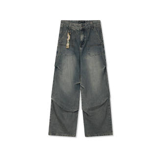 NAICHA STUDIO Jeans Unisex Black