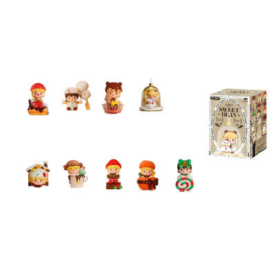POP MART Sweet Bean Freeze Time Dessert Box Collection 2023 Theme Mystery Boxes Single Mystery Box/Full Box 9 Pcs