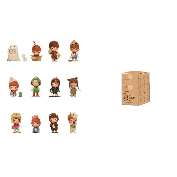 POP MART Hirono Ichidai The One Figure Creative Mystery Boxes Single Mystery Box/Whole Box 12 Pcs
