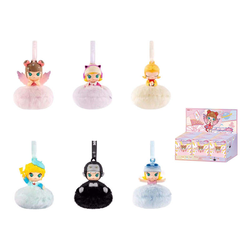 POP MART Molly Instant Superpower Collection, Fragrance Mystery Boxes Single Mystery Box/Full Box 6 Pcs