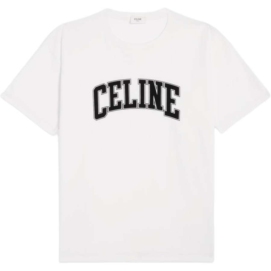 CELINE Loose Fit Crewneck T Shirt