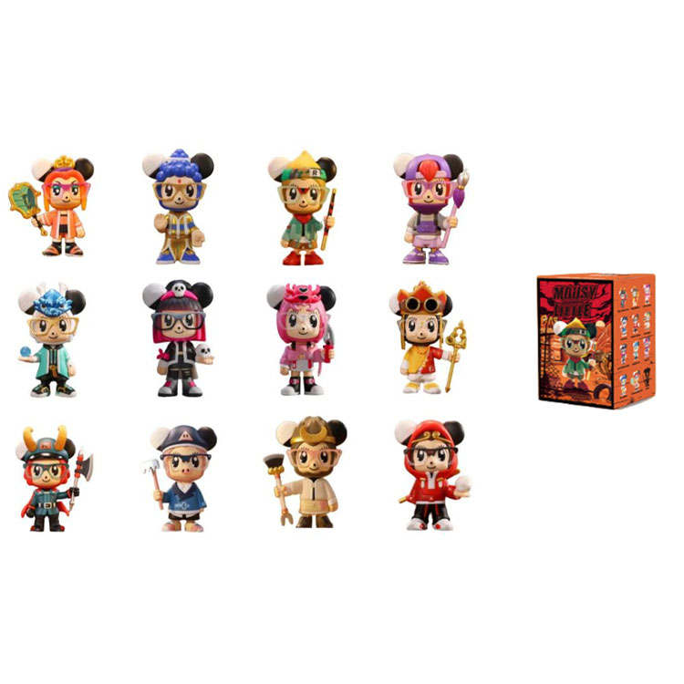 POP MART POP MART Little Mouse Mousylittle Mystery Boxes Single Mystery Box/Whole Box 12 Pcs