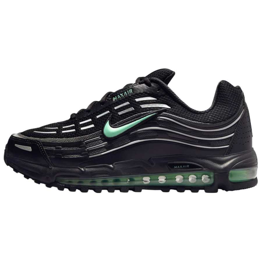Nike Nike AIR MAX TL 2.5 Abrasion Resistant Abrasion Resistant Low top Running Shoes Men's Black Green