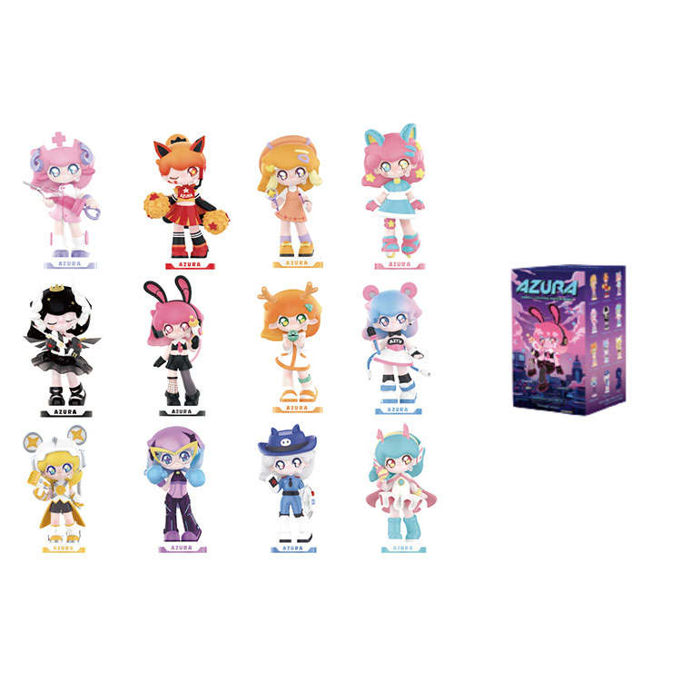 POP MART Azura Animal Competition Collection Mystery Boxes Single Mystery Box/Whole Box 12 Pcs