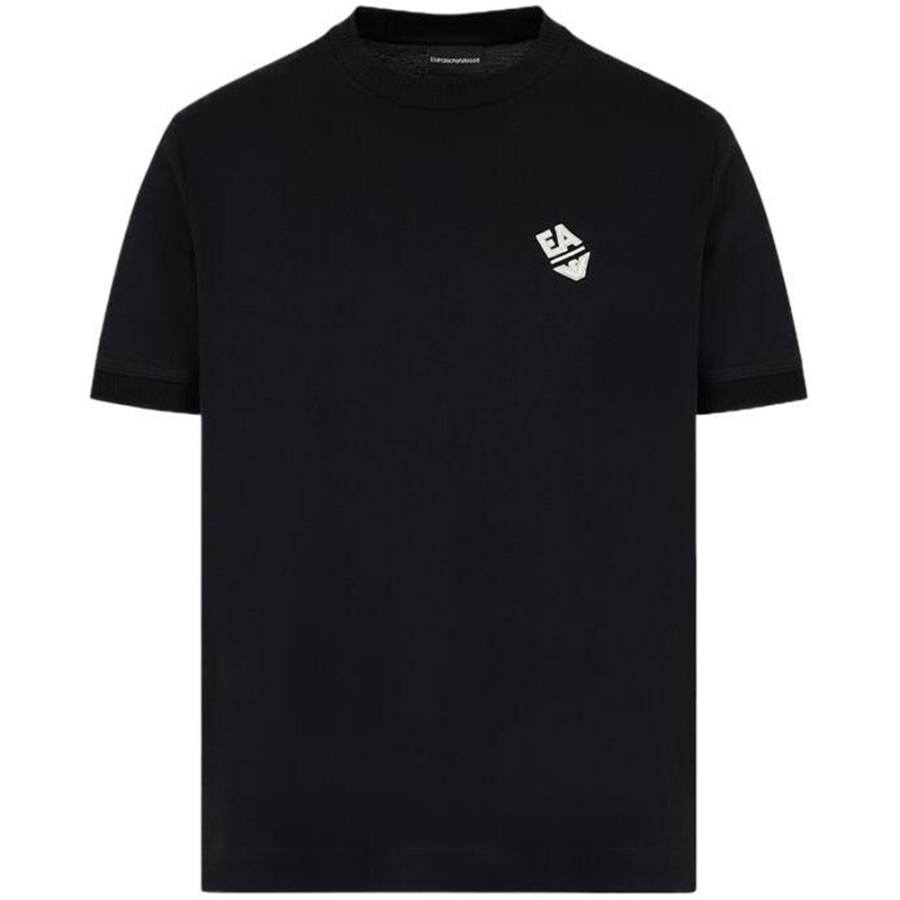 EMPORIO ARMANI EA SS24 T Shirt Men's Black